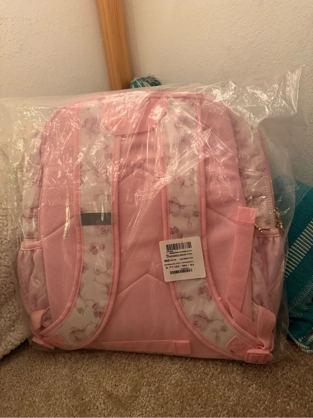LoveShackFancy × Target - Yoobi Ribbon Rosa Backpack Sterling Dusk